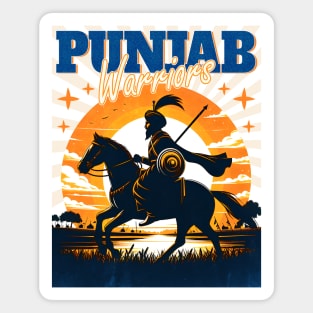 Punjab Warriors - PUNJAB HEROES - PUNJABI SOORME Magnet